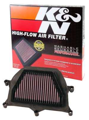 Yamaha YZF-R6 Engine Air Filter - K&N Engineering - High-Flow Direct Fit - `06-`07